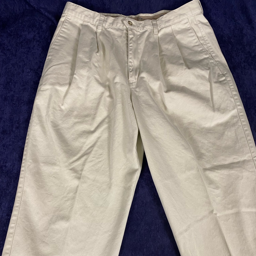 Mens Dockers Cream Pants 690
